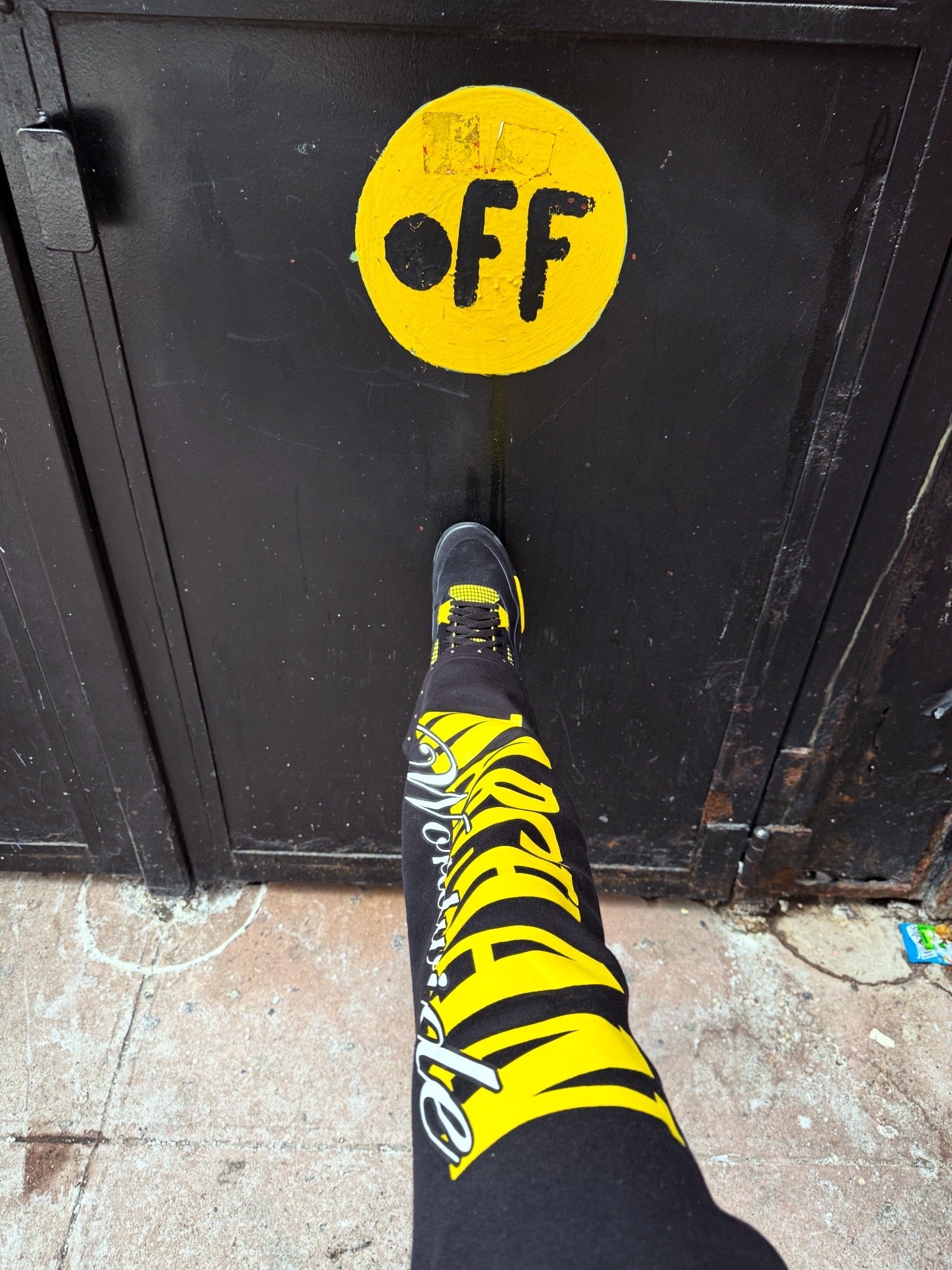 HIGH STAKE LEGACY SWEATPANTS (BLK)