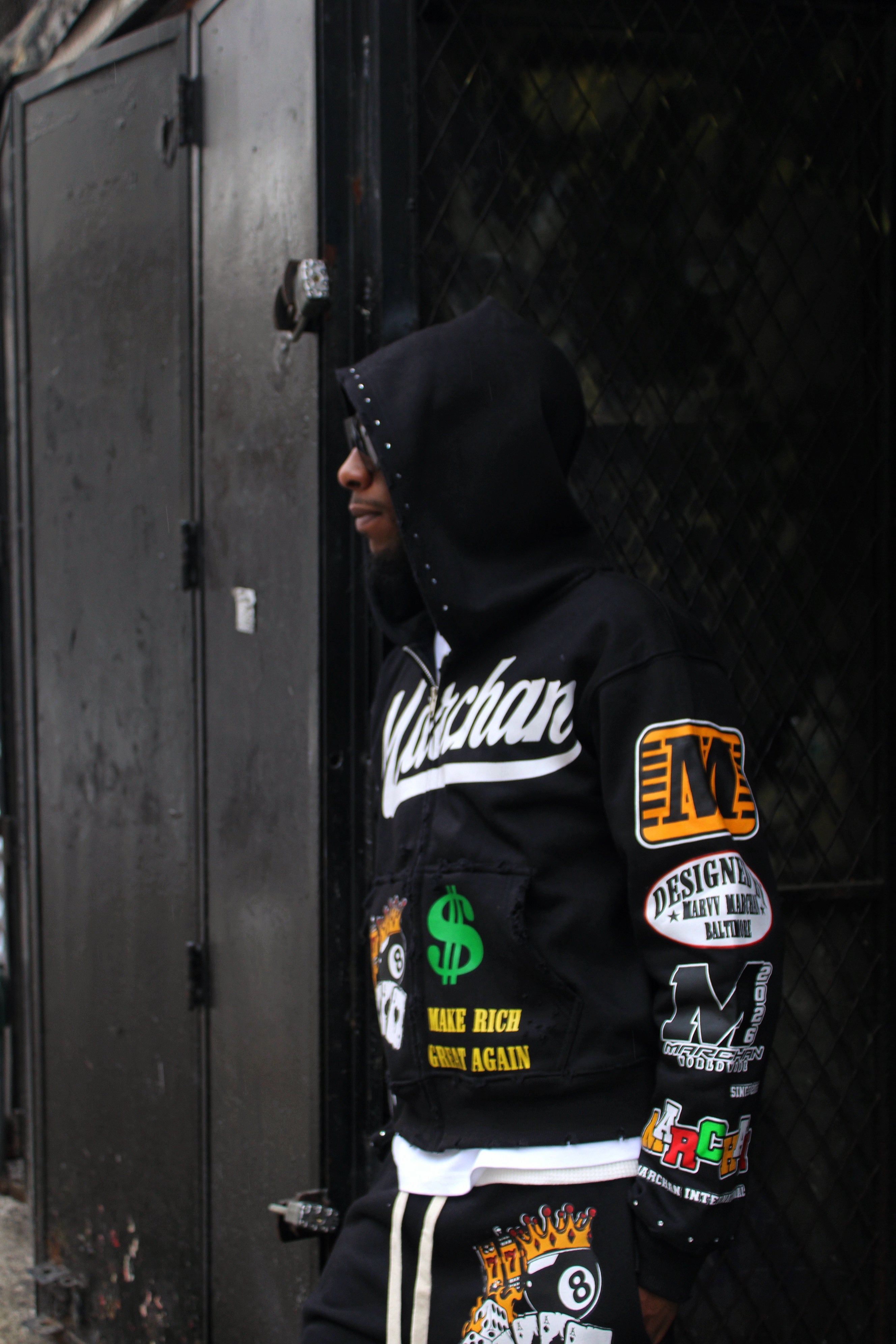 HIGH STAKE LEGACY HOODIE (BLK)