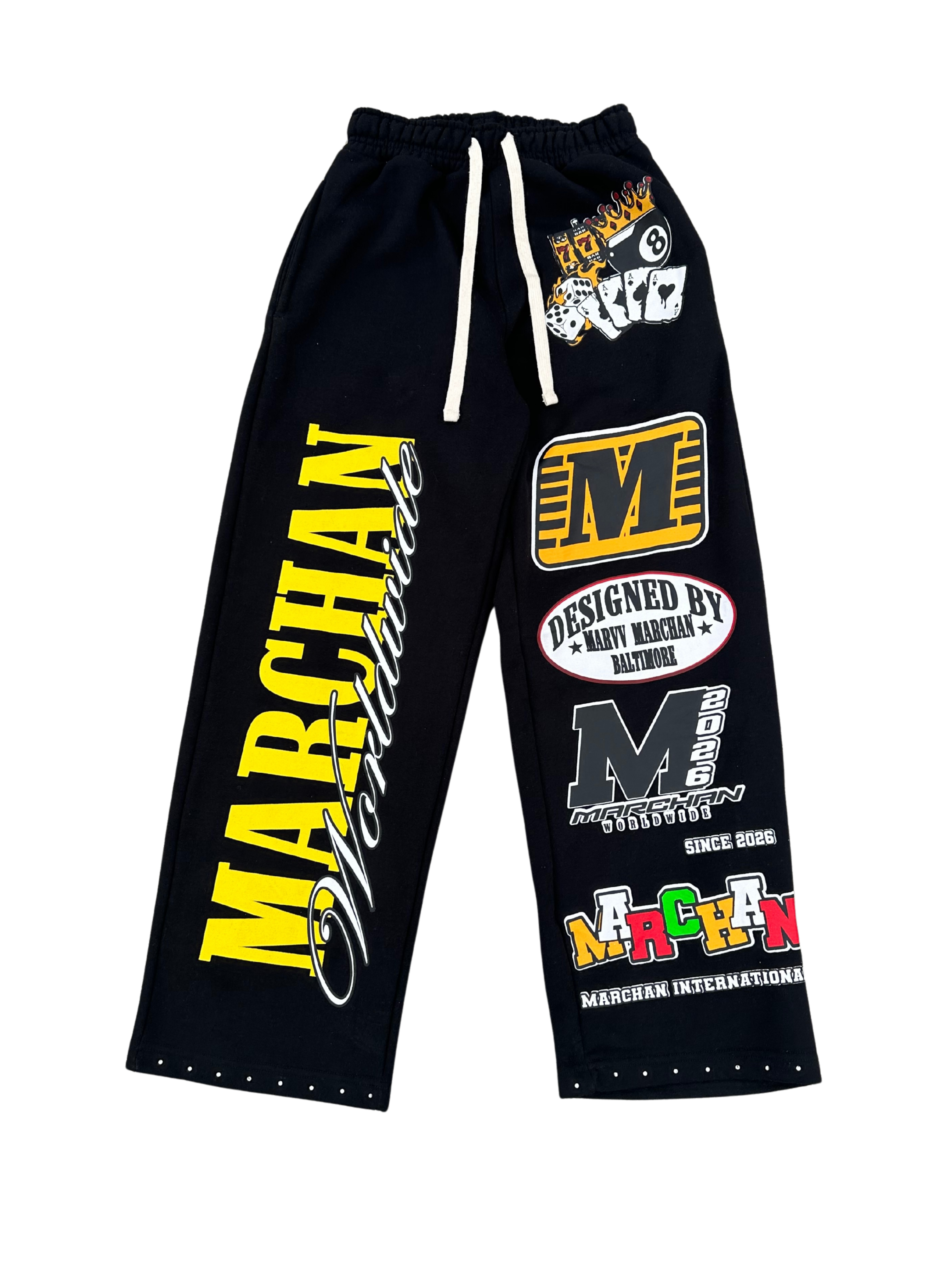 HIGH STAKE LEGACY SWEATPANTS (BLK)