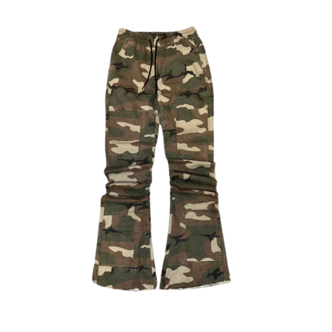 WON MAN ARMY FLARE STACKED