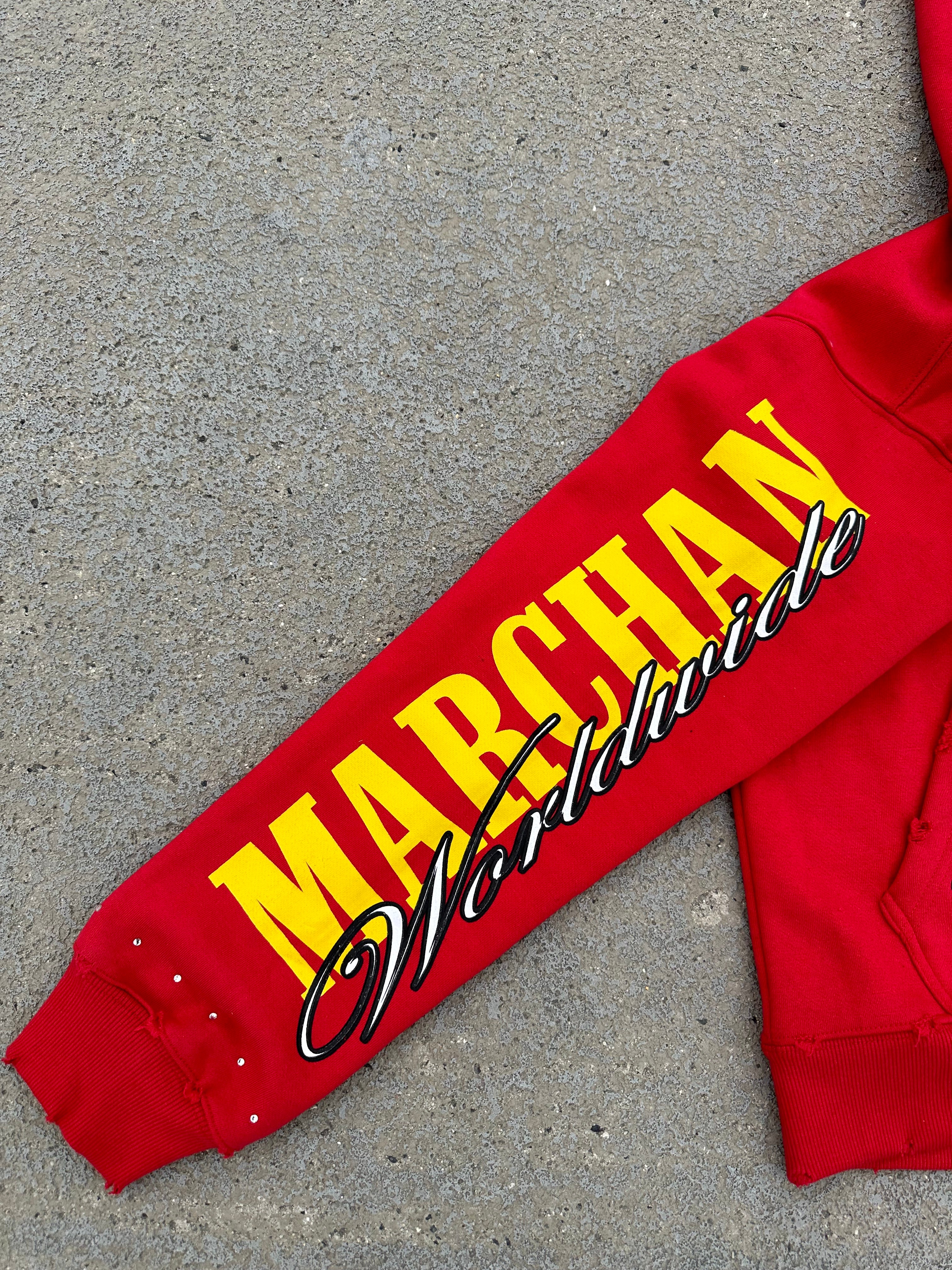 HIGH STAKE LEGACY HOODIE (RED)