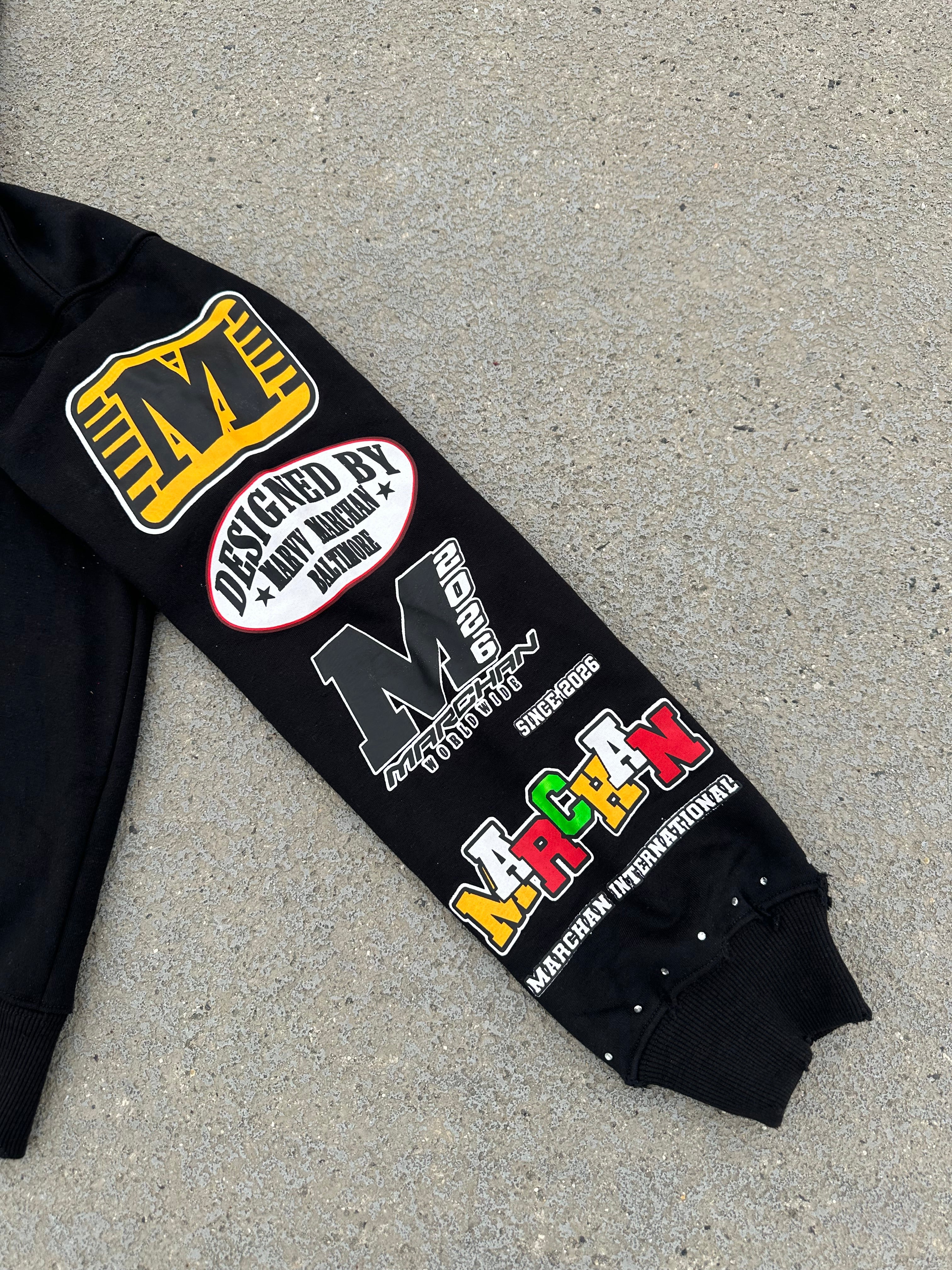 HIGH STAKE LEGACY HOODIE (BLK)