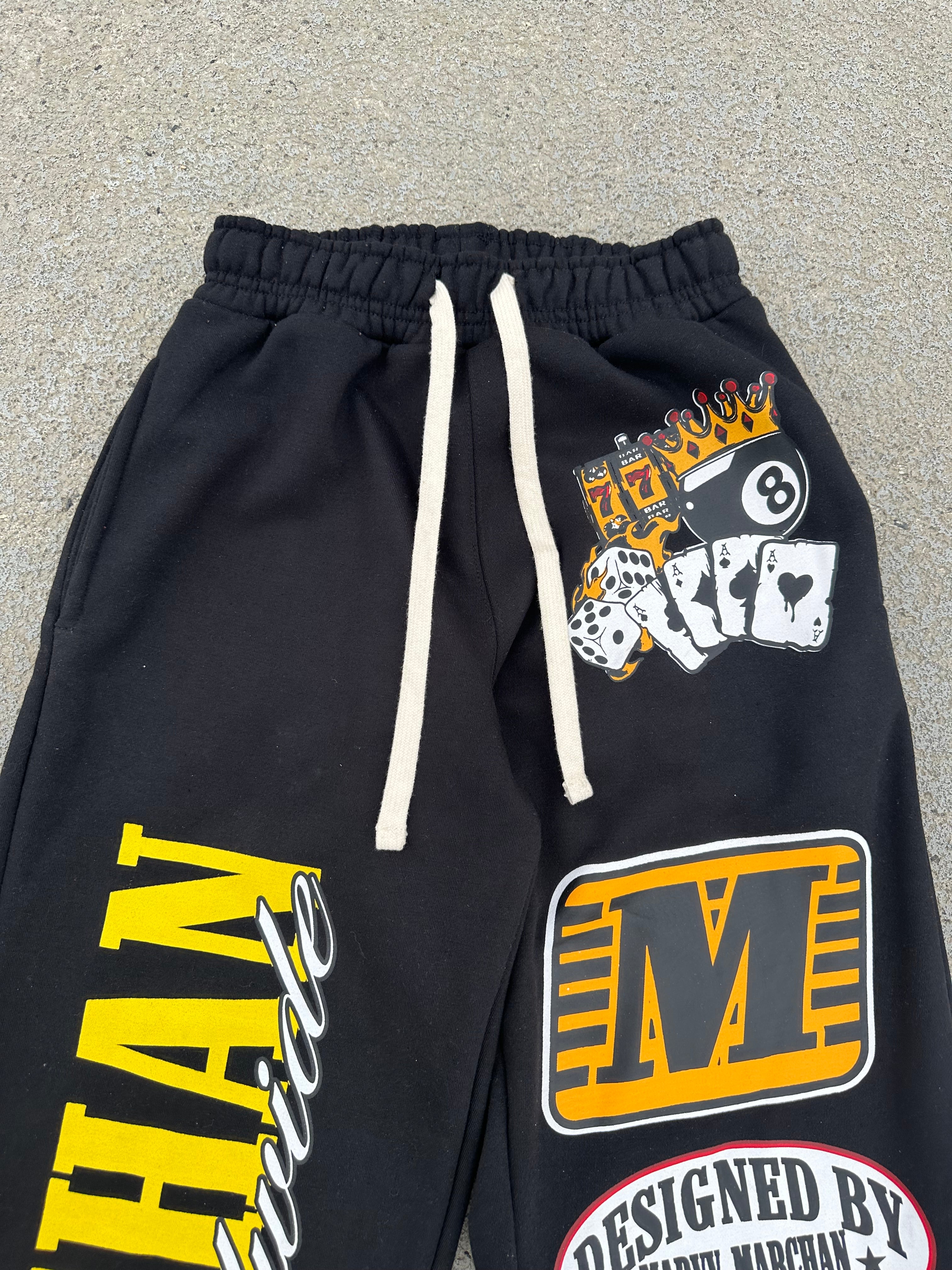 HIGH STAKE LEGACY SWEATPANTS (BLK)