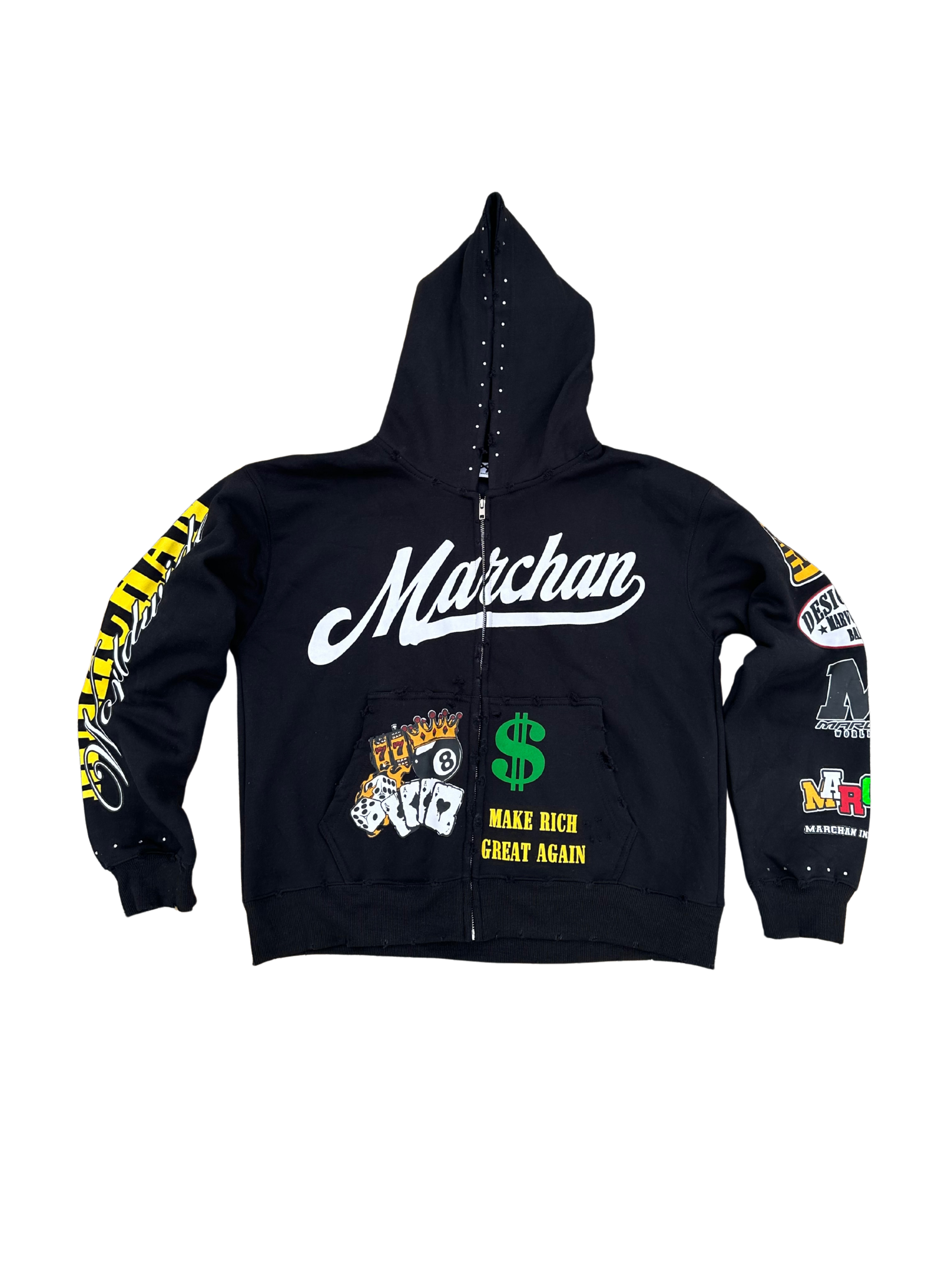 HIGH STAKE LEGACY HOODIE (BLK)