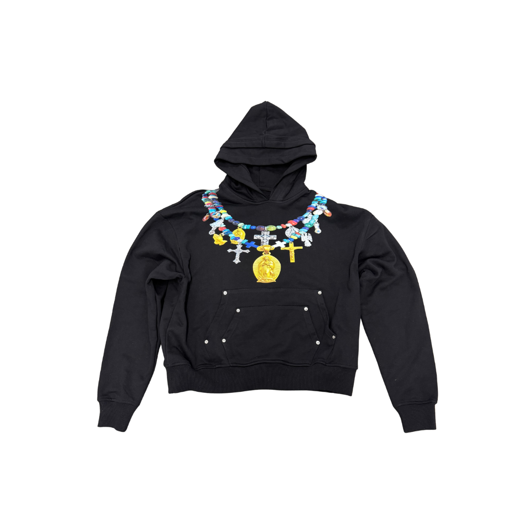 "I AM FASHION" HOODIE - BLK